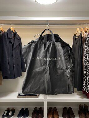 Dennis Basso Black Lightweight Garment/Travel Bag